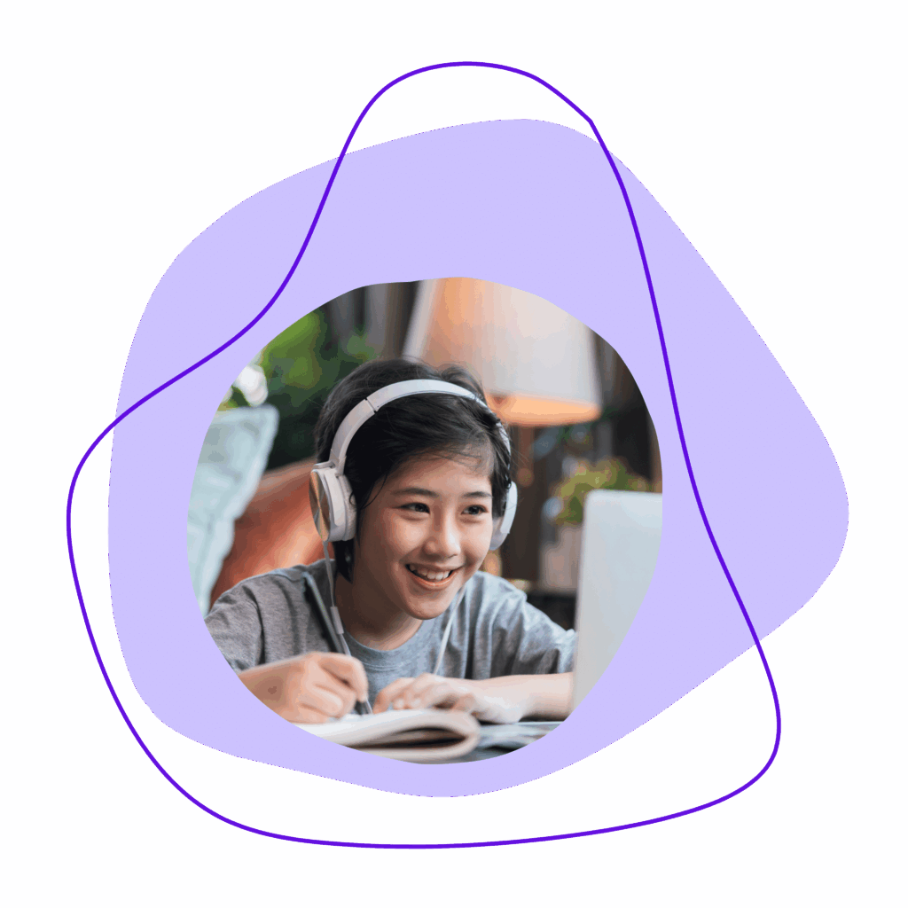 Primary school student being tutored in Adelaide